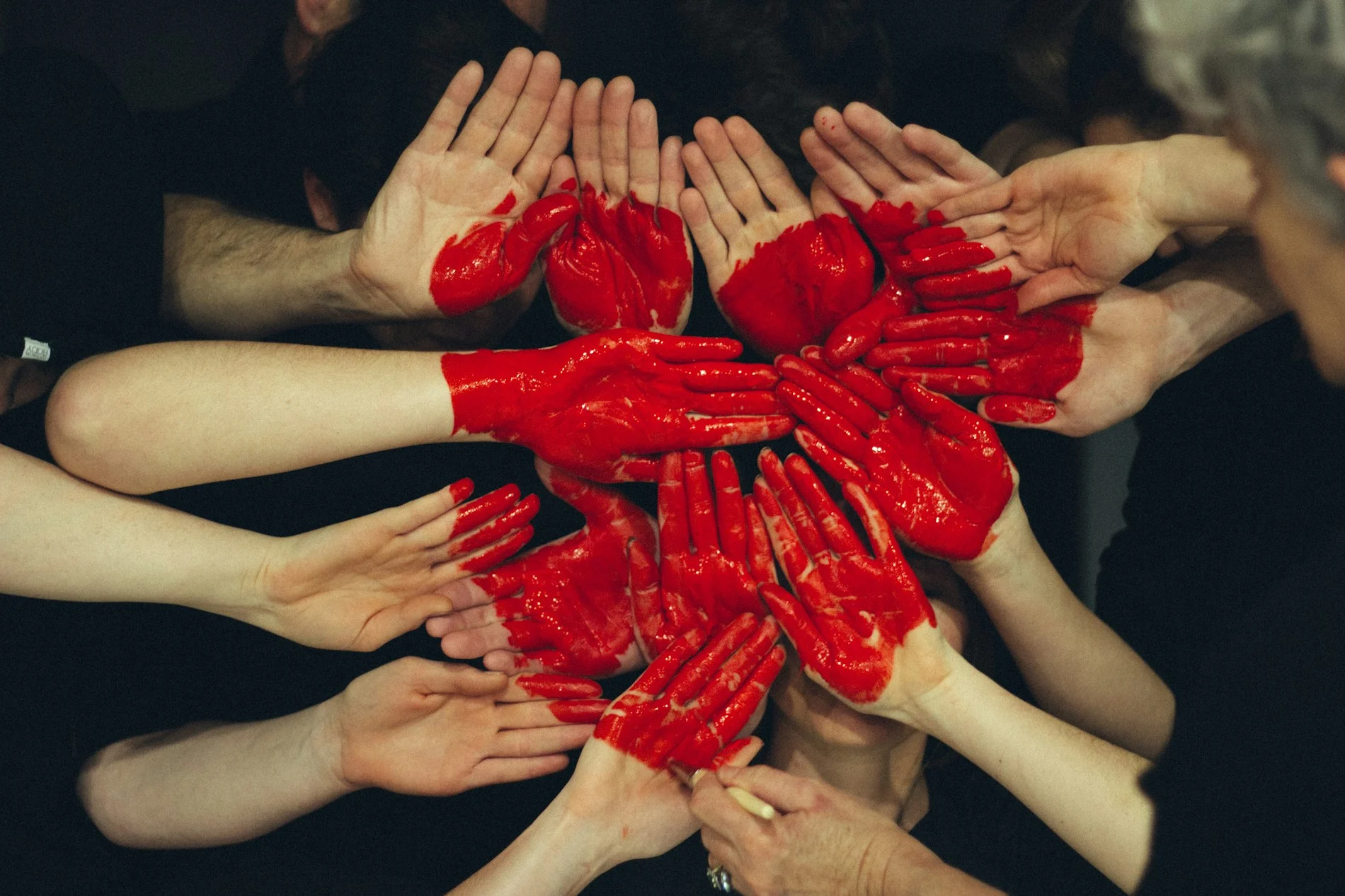 Voluntarios colaborando con la comunidad